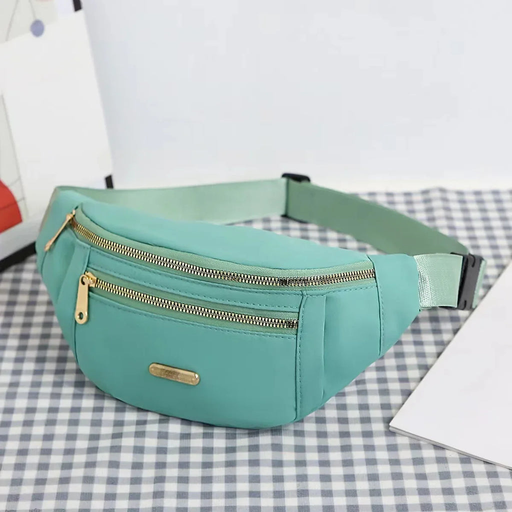 Fanny Packs Waist Pack for Women Waterproof Waist Bag with Adjustable Strap for Travel Sports Running