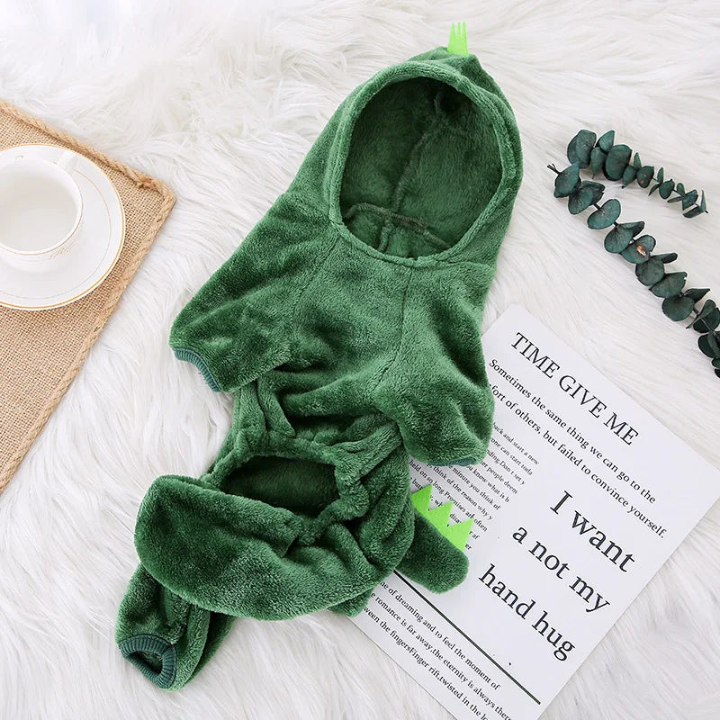Pet Dog Clothes Warm Soft Fleece Dogs Jumpsuits Pet Clothing for Small Dogs Puppy Cats Hoodies Chihuahua Yorkshire Costume Coats