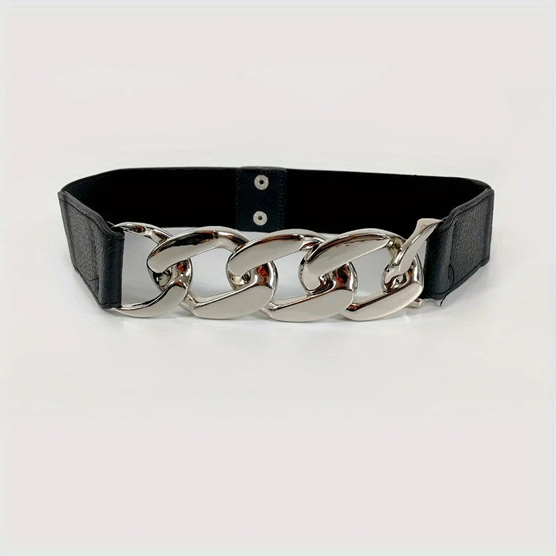 Stylish Women's Metal Chain Decor Belt - Perfect for Casual Wear & Everyday Purposes!