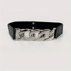 Stylish Women's Metal Chain Decor Belt - Perfect for Casual Wear & Everyday Purposes!