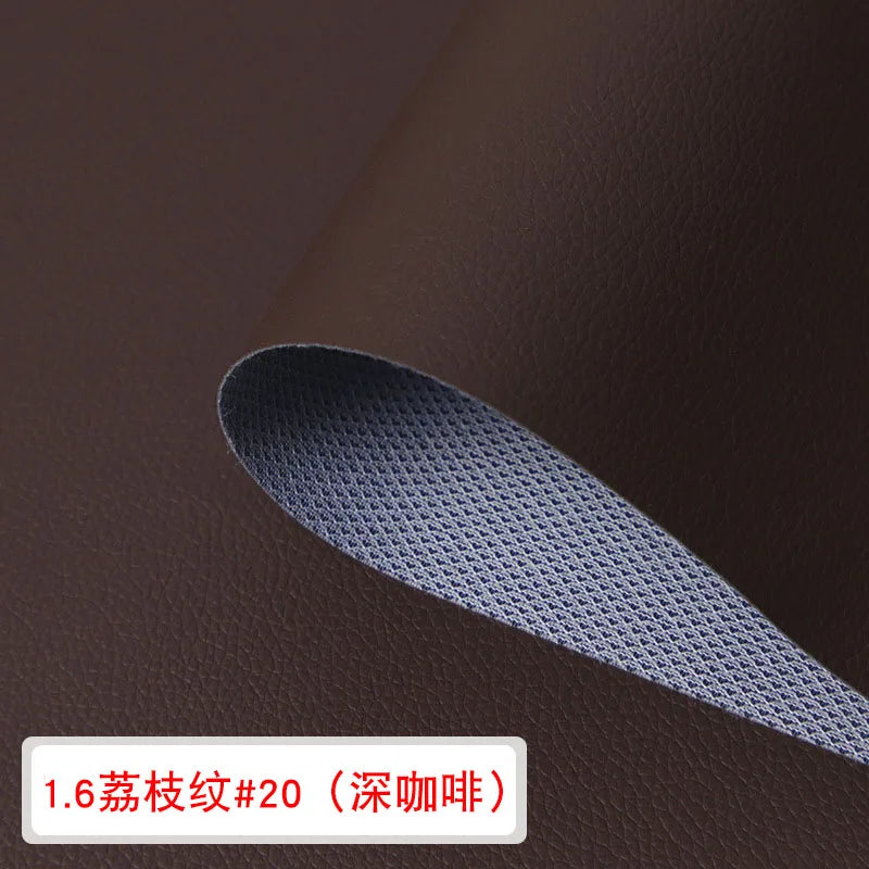 Artificial Leather For DIY Bag Material Fabric , Faux Leather Nice PU Leather 50*160cm Upholstery Furniture Fabric 0.65mm