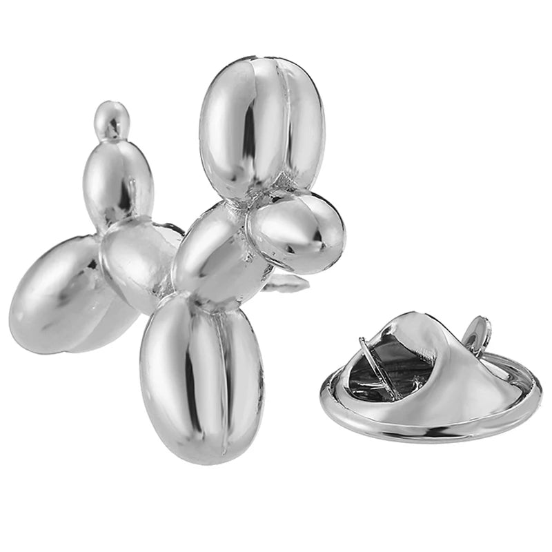 High quality men's and women's brooches cute animals dogs horses turtles lapels pins hats scarves badge accessories jewelry gift