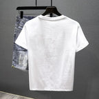 Man Tee Shirts Embroidery T Shirt For Men Heather Funny Rock Top Watercolor Katoen Hot Cheap Clothes And Young On Sale Trend