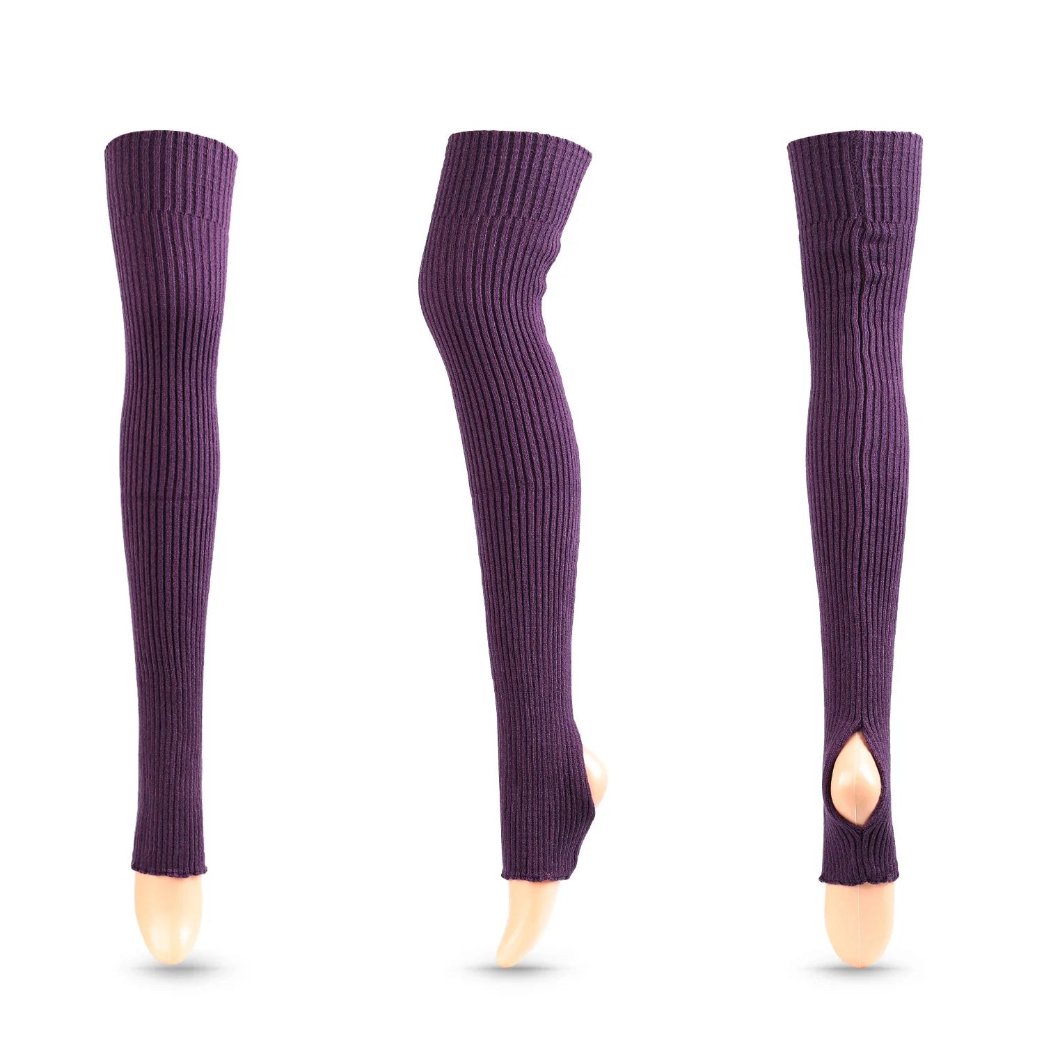 Leg Warmers New Adult Ballet Dance Stockings Yoga Warm Knit Shin Guard Sock Cover Extended Above Knee Stacking Socks 1 Pair