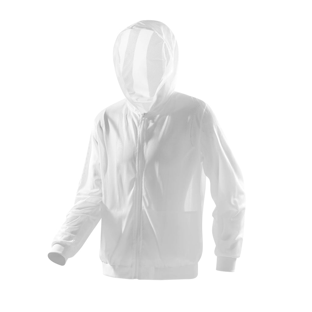 Summer Men's Sun Protection Clothing Lightweight Breathable Ice Silk Hooded Quick Dry Jacket Outdoor Anti-ultraviolet Skin Coat