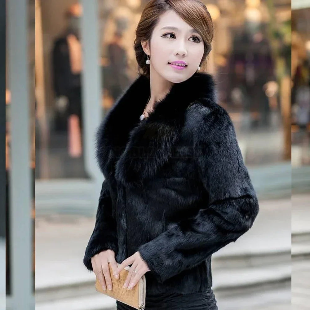 Fashion Faux Fur Wedding  Jacket Bolero Women Coat Prom Party Shrugs Wedding Wrap With Sleeves Customized