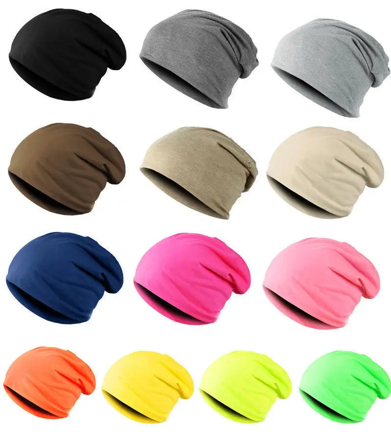 Hip-hop Beanies Hat for Women Men Stretch Slouchy Outdoor Skull Cap Suitable for Spring Autumn Winter Skullies Beanie Caps