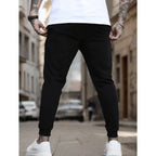 Summer Men's Joggers Ideal for Running Fitness Breathable Sweatpants for Workout Fashion Casual Trousers