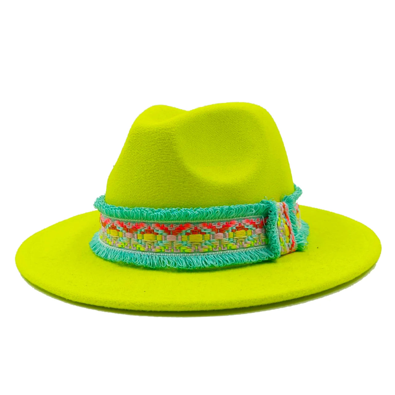 Fedoras 9.5cm Hat Bow Ribbon Feather Accessories Autumn and Winter Men's and Women's Hats Fashion Wide brimmed hats for women