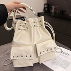 Women's Hand Bag With Elegant Classic Style And Premium Leather Featuring Trendy Design For Commute