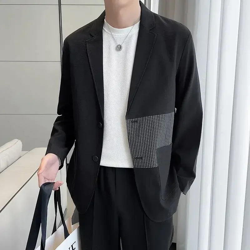 Male Coats Casual Men's Jackets High Quality Solid Color Clothing Fashion 2024 Trendy Deals Luxury Designer Korean Reviews Many