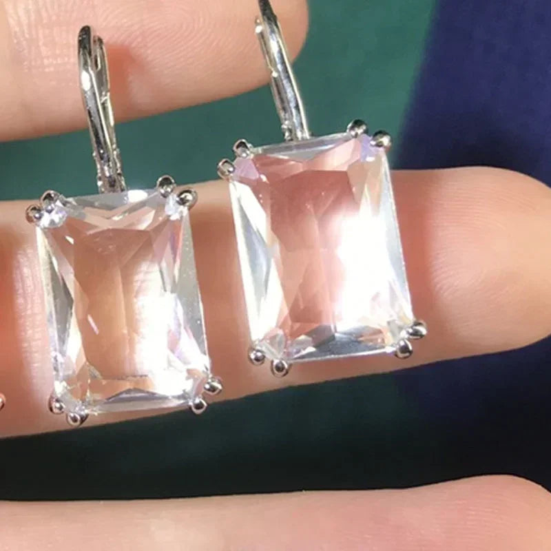 Original Drop Earrings 2025 New Trendy Crystal Fine Jewelry Sets Designer Earring Gift Party Jewelry for Women