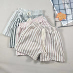 Children's Shorts Children's Pants Single Item Pants Pure Cotton Boys Casual Pants Girls Shorts Baby Jackets Pants British Style