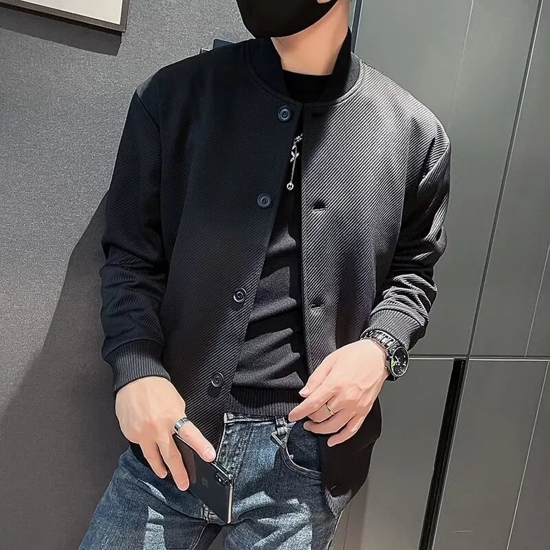 Man Jackets for Men Autumn Men's Clothes Male Coat Mens Clothing Men's Winter Coats New in Jackets Baseball Uniform Windbreaker