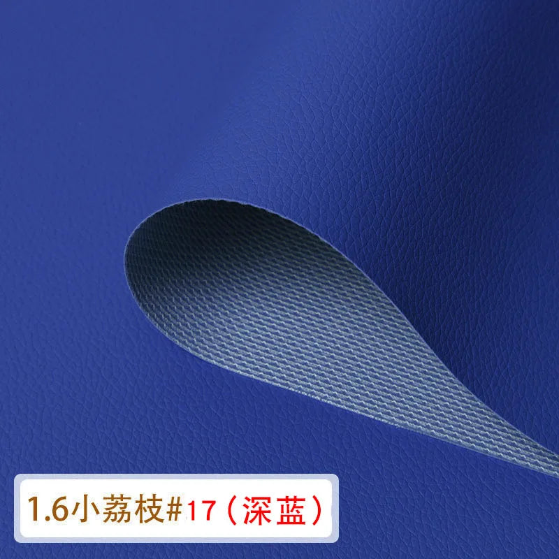 Artificial Leather For DIY Bag Material Fabric , Faux Leather Nice PU Leather 50*160cm Upholstery Furniture Fabric 0.65mm