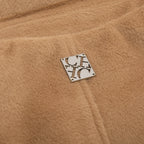 Women's Woolen Coats Vintage Belt Long Coats Casual Loose Solid Lapel Woolen Coat Female Winter Elegant Chic Street Outwear