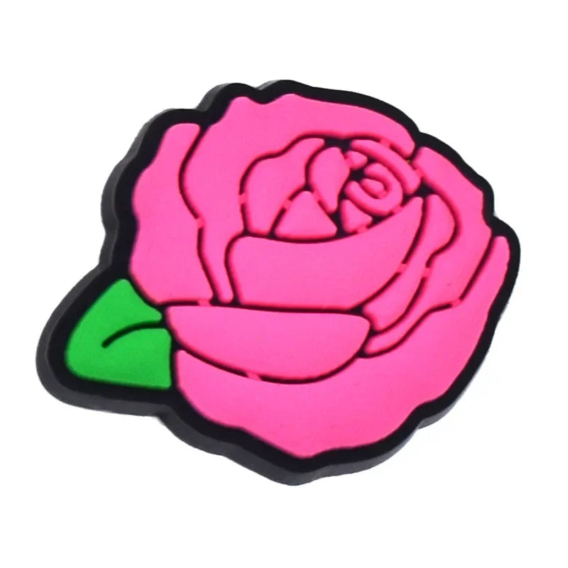 Pink Suitcase Shoe Charms for Crocs Accessories Sandals Men Clogs Pins Women Badges Girls Jeans Kids Decorations Buckle Shoes