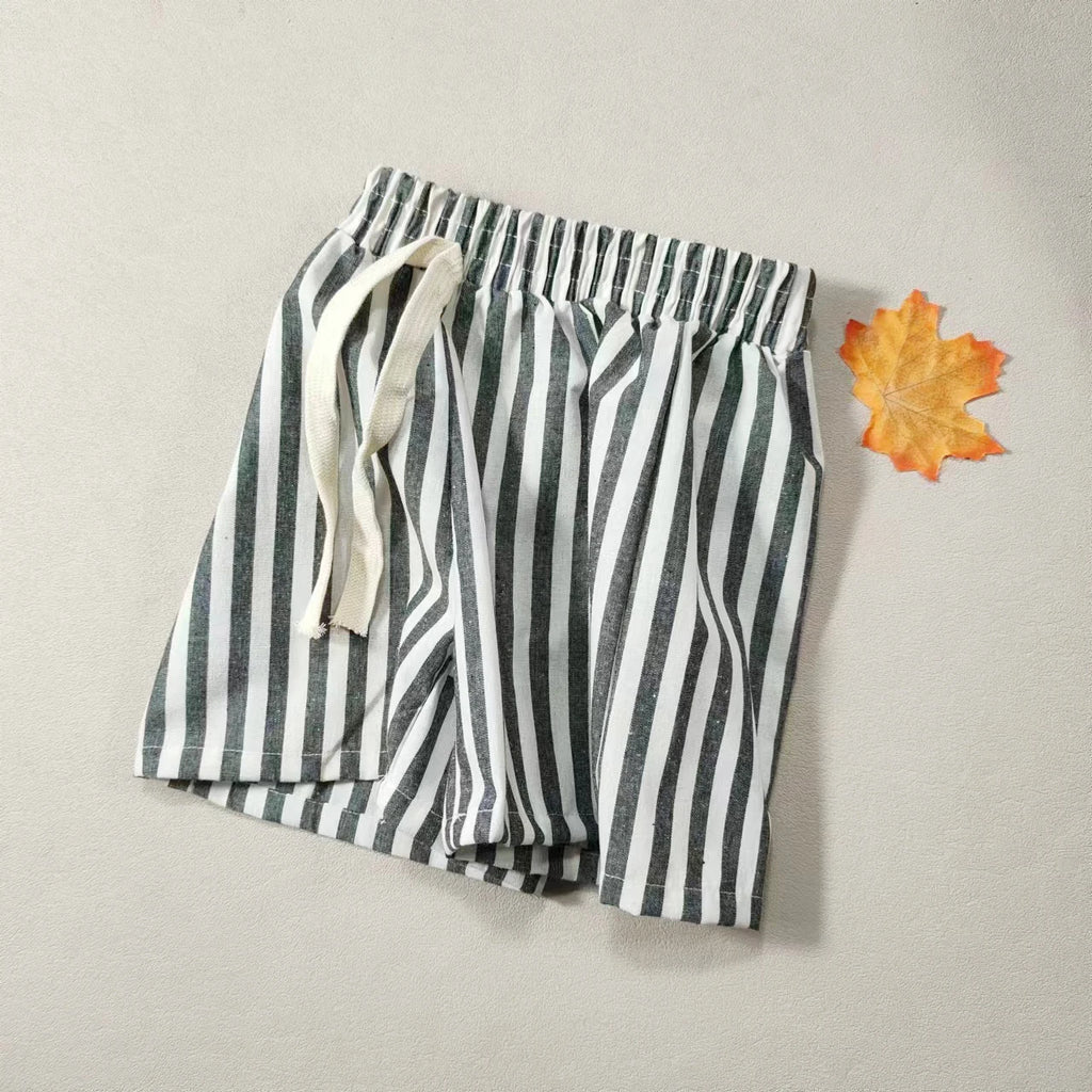 Children's Shorts Children's Pants Single Item Pants Pure Cotton Boys Casual Pants Girls Shorts Baby Jackets Pants British Style