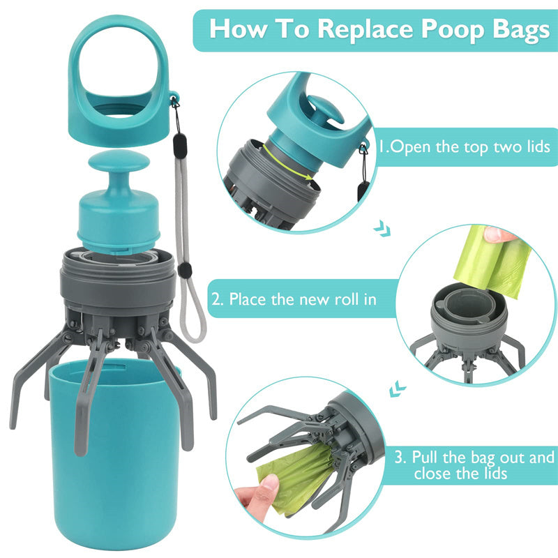 CleanPaws 8-Claw Pooper Scooper