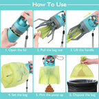 CleanPaws 8-Claw Pooper Scooper